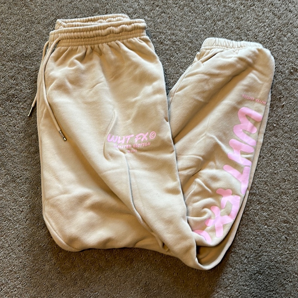 White Fox Sweatpants